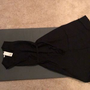 Uniqlo linen A line sleeveless dress